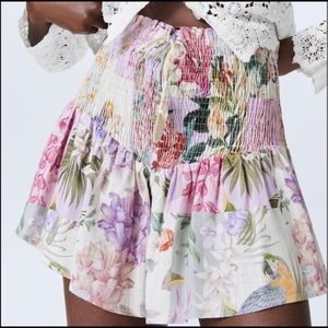 Zara Floral Shorts